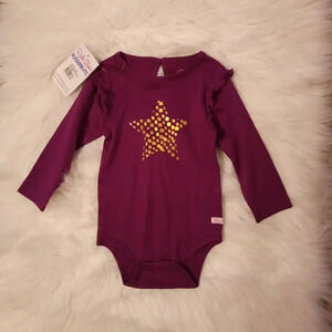 Ruffle Butts Flutter Long Sleeve Bodysuit - 18-24 Months - NWT